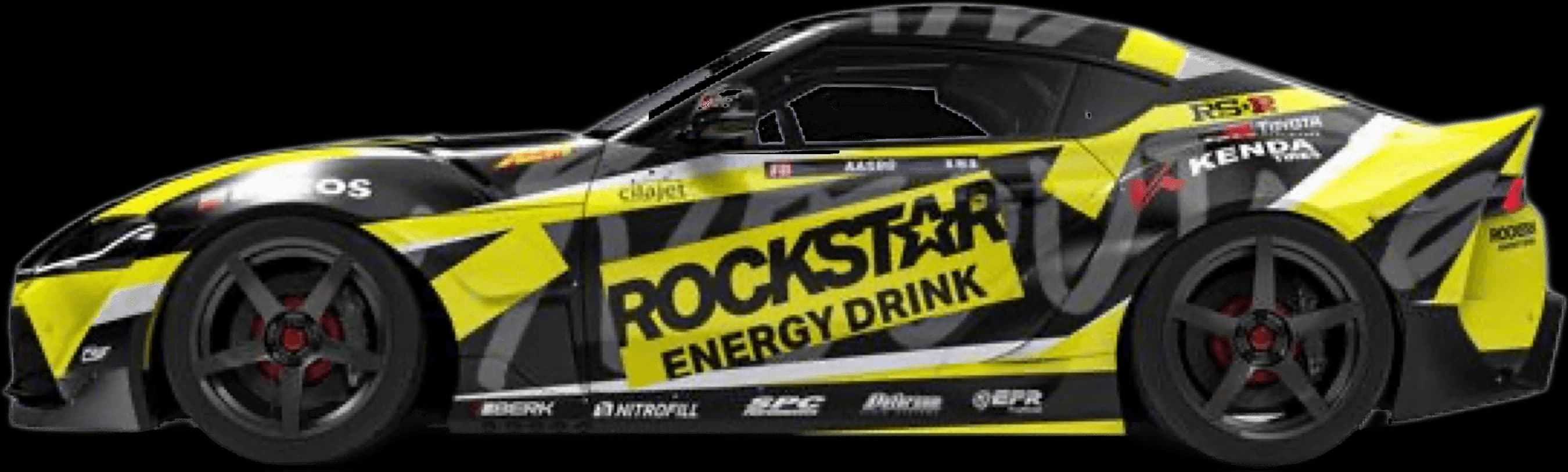 2026 Rockstar Energy Toyota GR Supra Formula Drift car