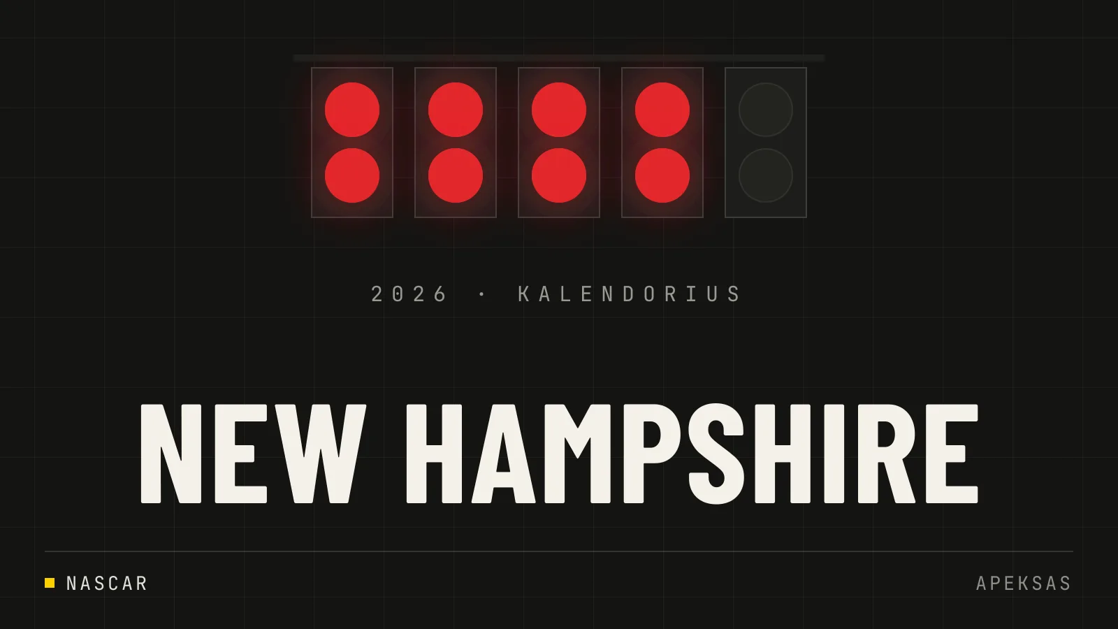 NASCAR keičia praktikos formatą 2026 m. sezonui
