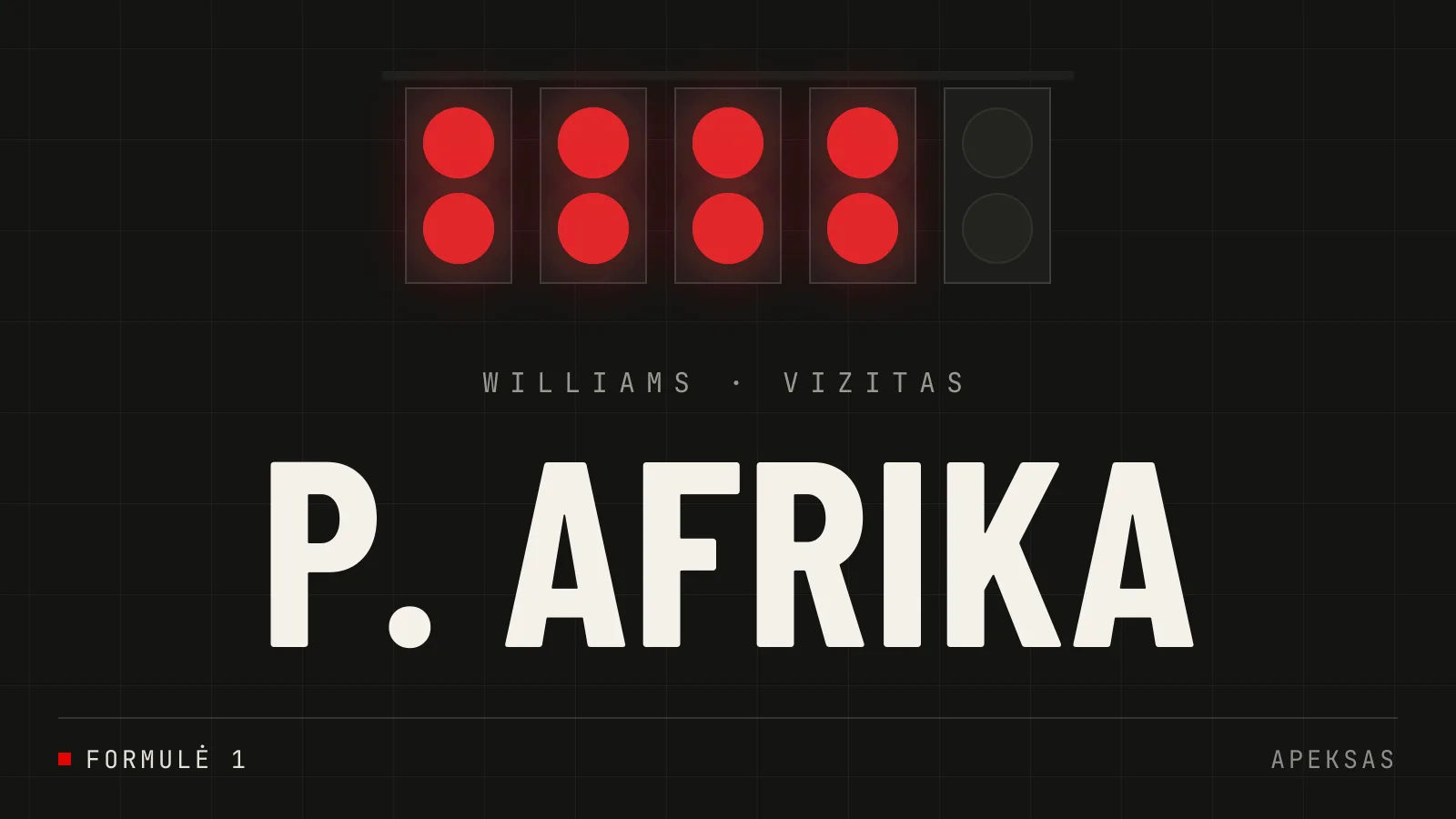Alexas Albonas lankysis Pietų Afrikoje: Williams komandos iniciatyva