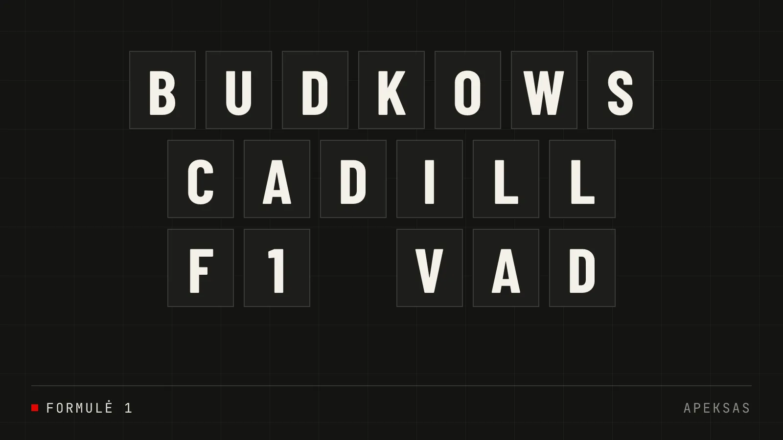 Marcin Budkowski tapo naujuoju Cadillac F1 komandos vadovu