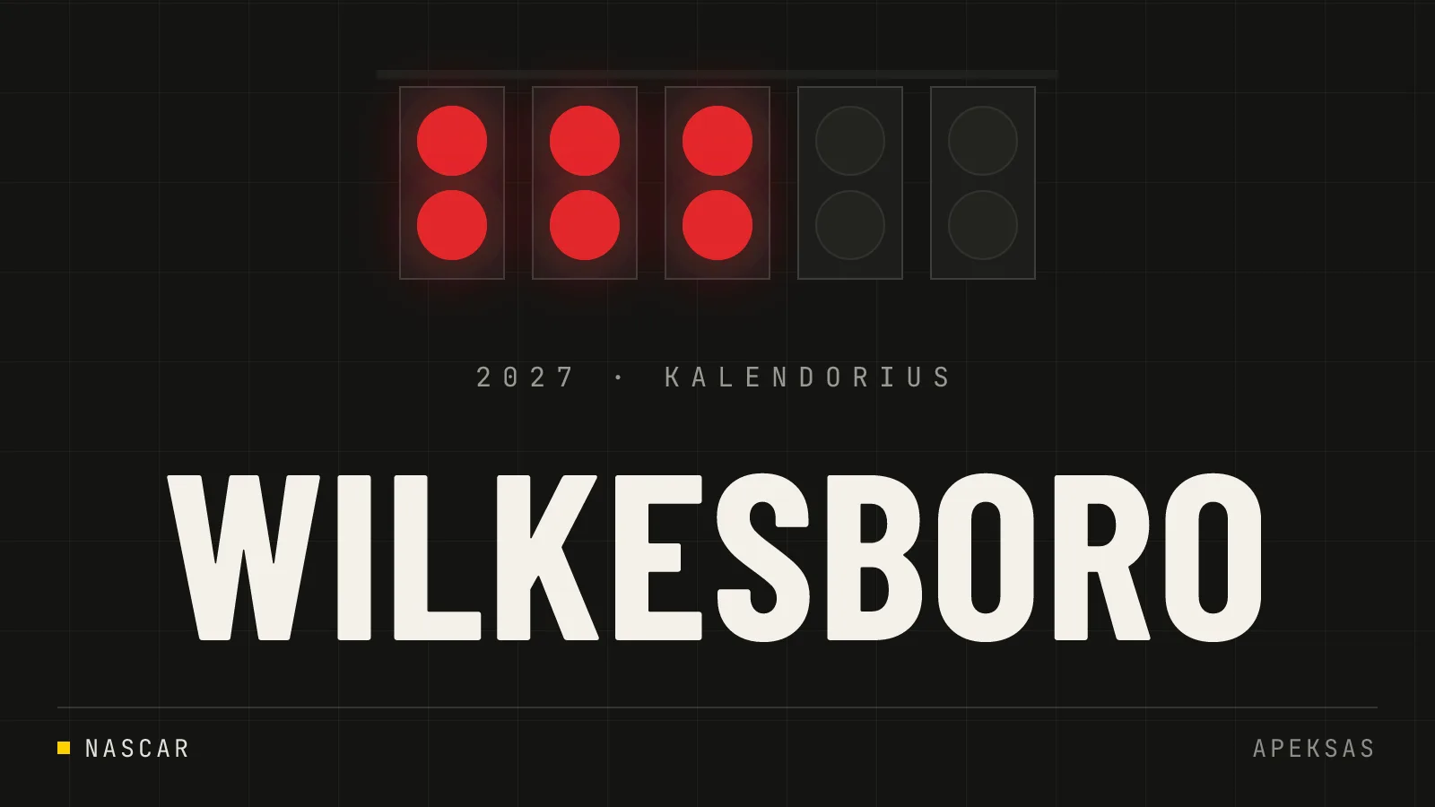 North Wilkesboro vėl rengs 2027 m. NASCAR All-Star lenktynes